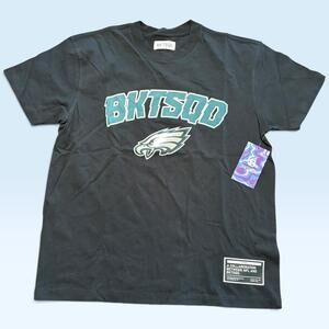 Philadelphia Eagles Shirt Mens Medium Black NFL Football BKTSQD Collab Tee